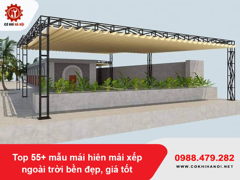 Top 55+ mẫu mái hiên mái xếp ngoài trời bền đẹp, giá tốt