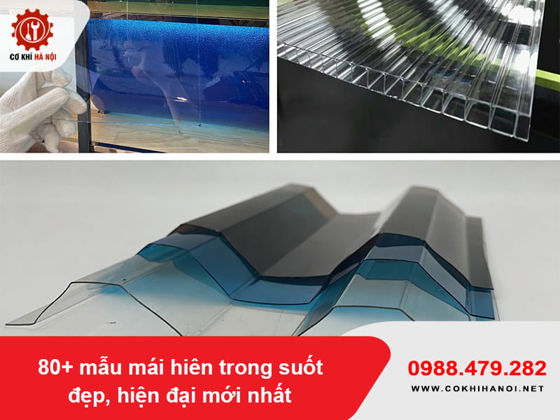 80+ mẫu mái hiên trong suốt đẹp, hiện đại mới nhất 2026